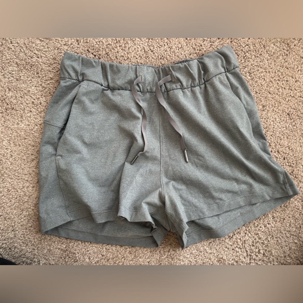 Lululemon Athletica Gray Athletic Shorts